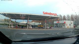 4k Video  Leaving Sainsburys Southwick Sunderland [upl. by Ellenrahs]