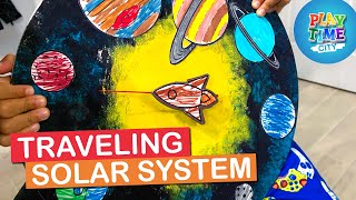 Our Traveling Solar System Project  Fun facts about the solar system and planet sizes [upl. by Farwell701]