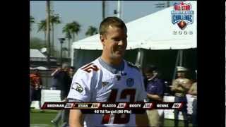 Matt Ryan competing in 2008 AllStar Football Challenge [upl. by Clara]