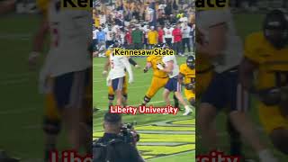 Kennesaw State Touchdown Run footballshorts kennesawstate libertyuniversity collegefootball [upl. by Arron]