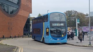 Diversion Top deck ride on Metrobus route 460  6904 BJ63 UJM  Route 460 [upl. by Pitt108]