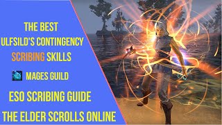 The Best Ulfsilds Contingency Scribing Skills for ESO [upl. by Saidel]