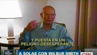 Entrevista a Wilbur Smith por Eugenia Zicavo [upl. by Ennoid]