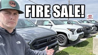 Nobody Wants the NEW 2024 Toyota Tacoma OVER 115 Available Here [upl. by Heman162]