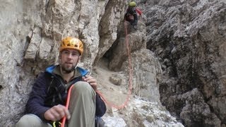 Strahlende Bezwinger der Drei Zinnen Klettertour in den Dolomiten  Abenteuer Alpin 2012 Folge 47 [upl. by Airtemed]