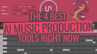 The 4 Best AI Music Production Tools Right Now [upl. by Anwahsad]