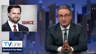 TV Quotes of the Week  Criminal Minds John Oliver The View More [upl. by Ymmaj]