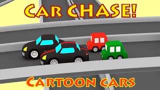 Police CAR CHASE  Cartoon Cars  Car Cartoons for Kids Kids Cartoons [upl. by Eliot]