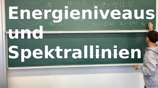 Energieniveaus und Spektrallinien [upl. by Thomajan]