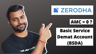 Does Zerodha have 0 AMC   Zerodha amc charges  BSDA [upl. by Hcire]