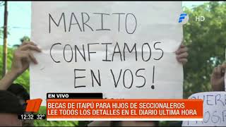 Becas de Itaipú para hijos de seccionaleros [upl. by Remmer]