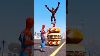 GTA V SPIDERMAN REVENGE ON VILLAINS shorts gta5 [upl. by Chilt584]