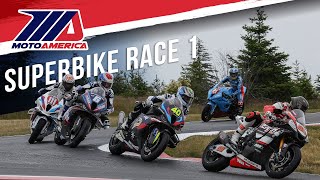 Steel Commander Superbike Race 1 at Ridge Motorsports Park 2024  FULL RACE  MotoAmerica [upl. by Annaiviv]