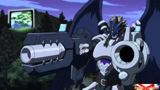 Digimon Fusion  Beelzemon  Deputymon Twin Cannons [upl. by Nylehtak386]