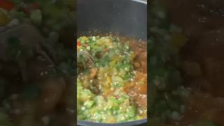 Let’s make Oilless Seafood Okro  Okra Stew How to make oilless Okro stew [upl. by Adev]