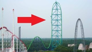 Top 5 Tallest Roller Coasters in the World 2018  With POV Footage From Each Ride [upl. by Lehcor]