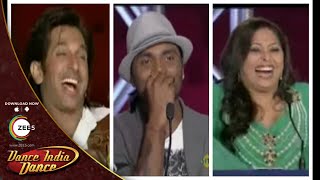 MOST FUNNIEST Auditions On Dance India Dance [upl. by Airrej]