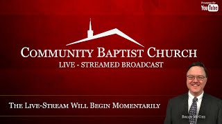 Community Baptist Church Curwensville PA Live Stream [upl. by Fortunna]