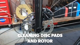 How to Clean Disc Brake Pads and Rotors  STOP BRAKE SQUEAKING [upl. by Ytomit]