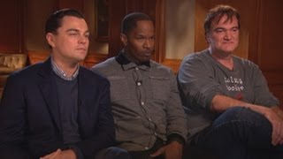 Django Unchained Tarantino DiCaprio Foxx Answer Critics [upl. by Kaiser]