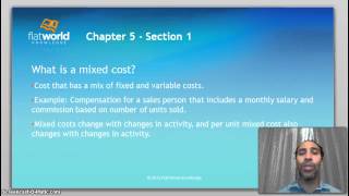 Managerial Accounting  Chapter 5 Lecture  Part I [upl. by Ilbert]