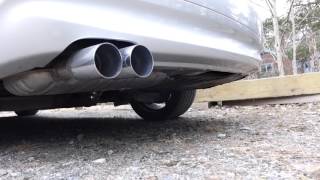 BMW e90 325i Performance exhaust [upl. by Llenor308]