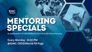 Mentoring Specials Solus Christus CROSSWorlds 42nd Anniversary by Rev Edmund Chan [upl. by Ticknor568]