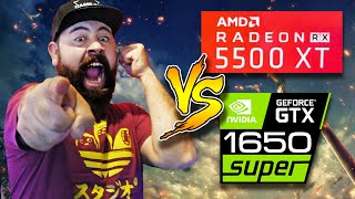 RX 5500XT vs GTX 1650 Super  Cuál DEBES comprar y cual NO DA el ANCHO FullHD 1080p  Droga Digital [upl. by Annovaj333]