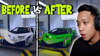 Restoring a confiscated quotLAMBORGHI SUPERCARquot from PD in GTA 5 RP solid [upl. by Sinnel]