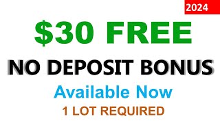 30 No Deposit Bonus New No Deposit Bonus 2024 [upl. by Av]