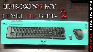 Logitech MK215 Unboxing tamil logitech mk215 logitechmk215 wirelessmousekeyboard [upl. by Enailil939]