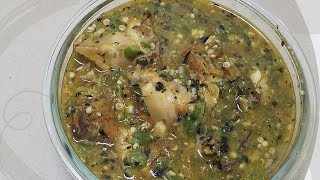 African food Healthy okra soup [upl. by Shay]