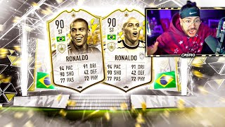 I PACKED R9 RONALDO BACK TO BACK WTF FIFA 22 [upl. by Kristof608]