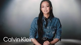 On Set with JENNIE  Calvin Klein Fall 2023 Campaign [upl. by Lertnom575]