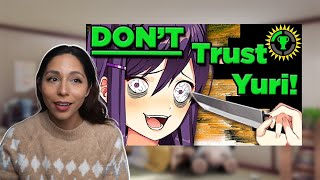 Game Theory REACTION Doki Doki Literature Club just got interesting [upl. by Bowen718]