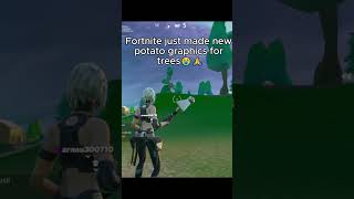 Fortnite new potato graphics💀🙏🙏fortnite fortnitememes reload fortniteclips battleroyale memes [upl. by Ailsun]