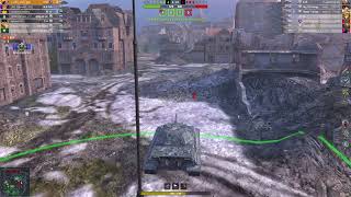 WoT Blitz  acing E50 IX in Himmelsdorf  3600 dmg  5 kills [upl. by Fae]