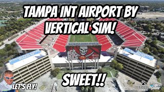 Tampa Int Airport By Verticalsim Review And Showcase For XBOX MICROSOFT FLIGHT SIMULATOR XBOX [upl. by Borchers103]