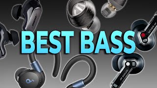 Top 10 Earbuds for BASS HEADS in 2024 [upl. by Ataeb]