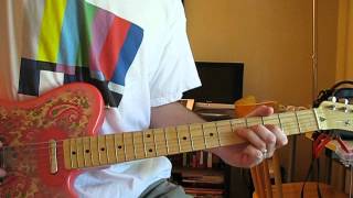 Hurdy Gurdy Man electric guitar part  Donovan [upl. by Knowland]