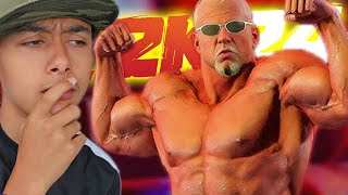 OMG SCOTT STEINER is a MONSTER of a SUPERSTAR in WWE 2K24 [upl. by Bunny]