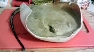 How to prepare stingray and how to cook stingray [upl. by Amias871]