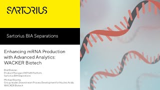 Enhancing mRNA Production with Advanced Analytics WACKER Biotech [upl. by Firehs]