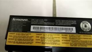 Lenovo Battery ThinkPad 45N1147 T440PT540PL540W540 [upl. by Eelrehpotsirhc]