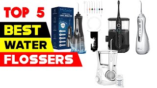 Top 5 Best Water Flossers Reviews in 2024 [upl. by Imoian]