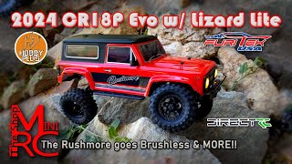 CR18P 2024 Edition Rushmore with Furitek Lizard Lite Get em on DirectRCcom [upl. by Aihsotal]