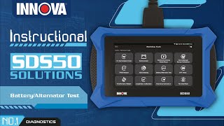 Innova SDS50  BatteryAlternator Test [upl. by Jacquet]