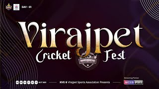 Virajpet Cricket Fest 2024  Day  01  Success Sports Live [upl. by Okimuy]