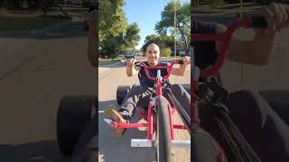 Homemade Drift Trike Nice Drifting [upl. by Dnalrag]