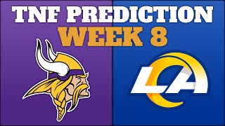 Vikings vs Rams Who wins on Thursday Night Football [upl. by Lucita]